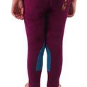 Hy Equestrian Thelwell Collection Pony Friends Fleece Tots Jodhpurs - Imperial Purple/Pacific Blue additional 3