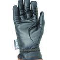 Hy Equestrian Thinsulate™ Leather Winter Riding Gloves - Black/Tan Stitch additional 2