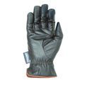Hy Equestrian Thinsulate™ Leather Winter Riding Gloves - Dark Brown/Tan Stitch additional 2