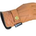 Hy Equestrian Thinsulate™ Quilted Soft Leather Winter Riding Gloves - Tan additional 2