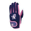 I Love My Pony Collection Gloves by Little Rider - Navy/Pink additional 1