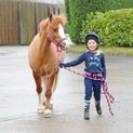 I Love My Pony Collection Long Sleeve T-Shirt by Little Rider - Navy additional 8