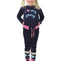 I Love My Pony Collection Long Sleeve T-Shirt by Little Rider - Navy additional 16