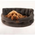 Joules Chesterfield Pet Bed - Grey additional 7