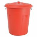 Lincoln Dustbin &amp; Lid - Blue additional 4