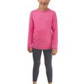 Little Rider Base Layer - Rose Pink/Navy additional 1