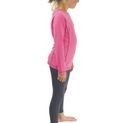 Little Rider Base Layer - Rose Pink/Navy additional 3