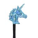 Little Unicorn Shimmer Riding Whip by Little Rider - Blue additional 2