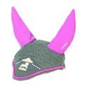 Merry Go Round Fly Veil by Little Rider - Grey/Pink additional 2