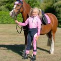 Pony Fantasy Fly Veil by Little Rider - Navy/Pink additional 4