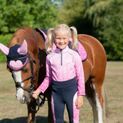 Pony Fantasy Fly Veil by Little Rider - Navy/Pink additional 5