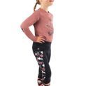 Pony Passion Long Sleeve T-Shirt by Little Rider - Blush additional 4