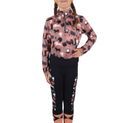 Pony Passion Riding Tights by Little Rider - Navy/Blush additional 30