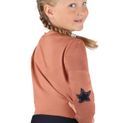 Pony Passion Riding Tights by Little Rider - Navy/Blush additional 2