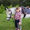 Pony Passion Saddle Pad by Little Rider - Blush/Navy additional 2