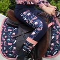 Pony Passion Socks by Little Rider (Pack of 3) - Navy/Blush additional 14