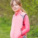 Reflector Children's Gilet by Hy Equestrian - Pass Wide and Slow - Pink additional 1