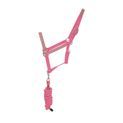 Reflector Head Collar &amp; Lead Rope by Hy Equestrian - Pink additional 1