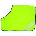 Reflector Quarter Mesh Exercise Sheet by Hy Equestrian - Yellow additional 1