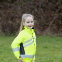 Reflector Reflective Waterproof Children's Blouson by Hy Equestrian - Yellow additional 4