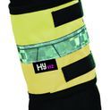 Reflector Retro Horse Leg Wraps by Hy Equestrian - Yellow/Navy additional 1
