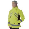 Reflector Waterproof Riding Jacket by Hy Equestrian - Yellow/Black additional 1