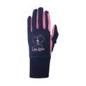 Riding Star Children's Winter Gloves - Rapture Rose/Navy additional 1