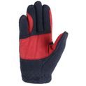 Riding Star Collection Fleece Riding Gloves by Little Rider - Navy/Burgundy additional 2