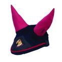Riding Star Collection Fly Veil by Little Rider - Navy/Burgundy additional 1