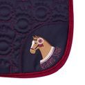 Riding Star Collection Saddle Pad by Little Rider - Navy/Burgundy additional 3