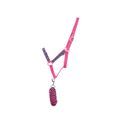 Sabrina Head Collar &amp; Lead Rope Set by Little Rider - Navy/Pink additional 4