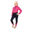 Sara Riding Tights By Little Rider - Navy/Pink additional 2
