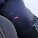 Sara Riding Tights By Little Rider - Navy/Pink additional 5