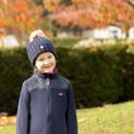 Sheila Bobble Hat by Little Rider - Navy additional 4