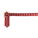 ShowQuest Boston Brow Band - Red/Red/Gold additional 2