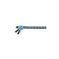 ShowQuest Skipton Brow Band - Navy/Pale Blue/Silver additional 1