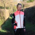 Silva Flash Lightweight Duo Reflective Gilet by Hy Equestrian - Pink/Reflective Silver additional 5