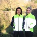 Silva Flash Lightweight Duo Reflective Gilet by Hy Equestrian - Yellow/Reflective Silver additional 5