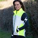 Silva Flash Lightweight Duo Reflective Gilet by Hy Equestrian - Yellow/Reflective Silver additional 6
