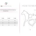 Silva Flash Waterproof Exercise Sheet by Hy Equestrian - Black/Reflective Silver additional 2