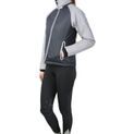 Silva Flash Waterproof Padded Jacket by Hy Equestrian - Black/Reflective Silver additional 9