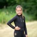 Supreme Products Active Junior Show Rider Base Layer - Black/Gold additional 3
