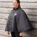 Supreme Products Active Show Rider Rain Cape - Black/Gold additional 3