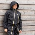 Supreme Products Active Show Rider Waterproof Onesie - Black/Gold additional 2