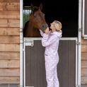 Supreme Products Adult's Dotty Fleece Onesie - Lavish Lilac additional 3