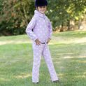 Supreme Products Child's Dotty Fleece Onesie - Lavish Lilac additional 4