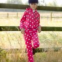 Supreme Products Child's Dotty Fleece Onesie - Paradise Pink additional 1