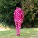 Supreme Products Child's Dotty Fleece Onesie - Paradise Pink additional 5