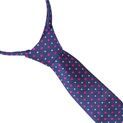 Supreme Products Show Tie - Navy/Pink Diamonds additional 3
