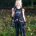 The Princess and the Pony Head Collar &amp; Lead Rope Set by Little Rider - Navy/Peach additional 2